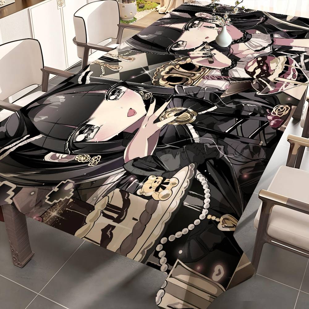 Home Textiles News - Tovaglia Jirai Kei Fashion Beautiful Girl,
