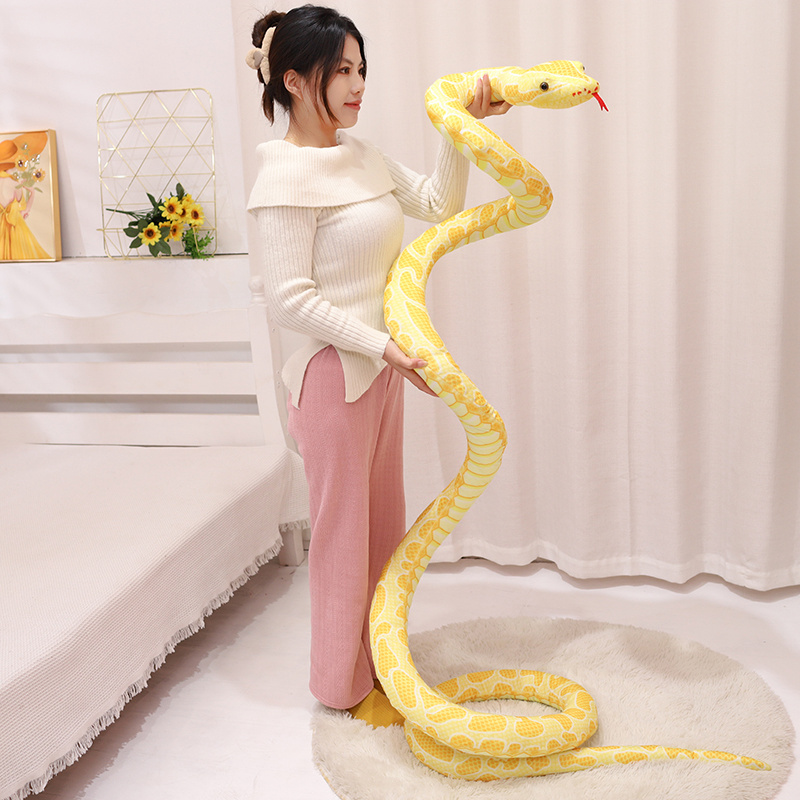 Bolster Pillow Long - Peluche Gigante a Forma di Cobra