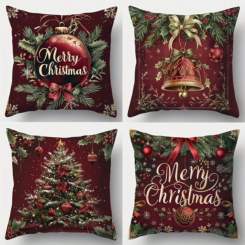 Home Textiles News - Fodere per cuscini natalizie: Decora la