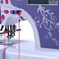 Home Textiles Logo - Macchina da Ricamo Digitale Professionale, Attrezzatura