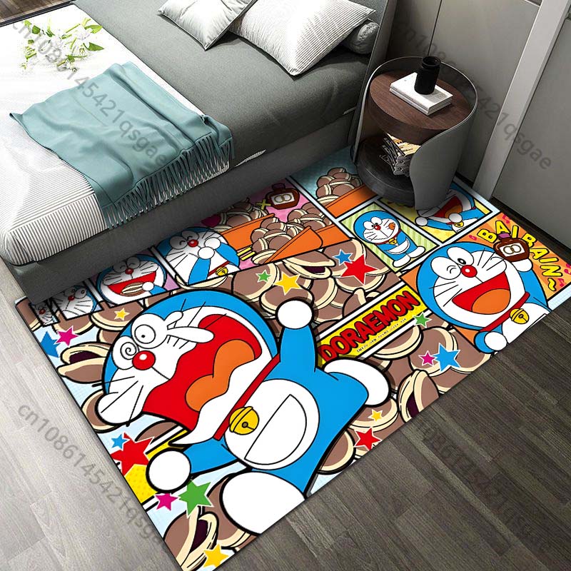 Luxury Home Textiles Usa - Tappeto con stampa Doraemon e i