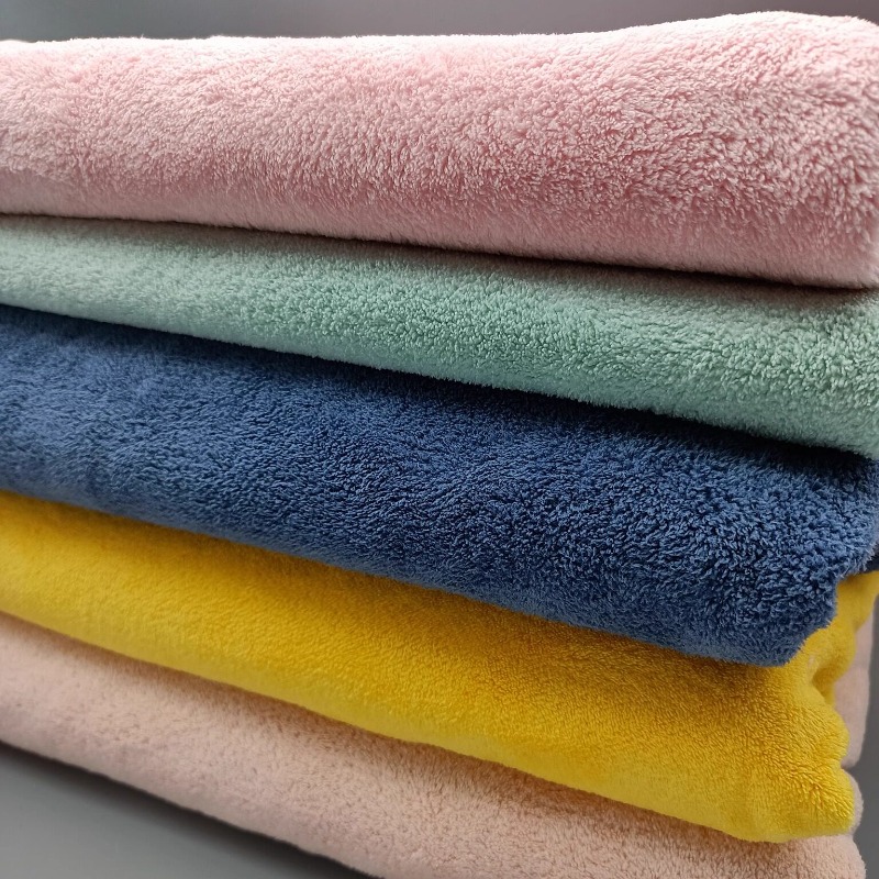 Home Textiles Towel - Tessuto in pile corallo assorbente per