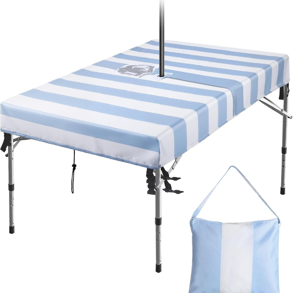 Home Textiles News - Telo Copritavolo da Esterno con Foro