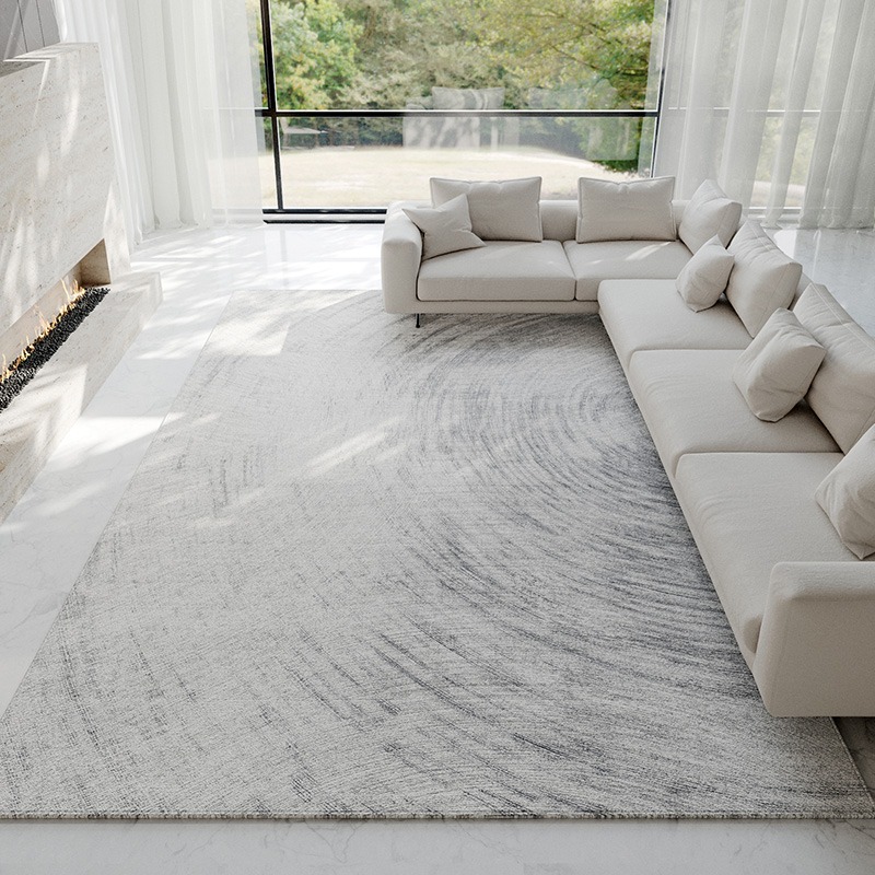Luxury Home Textiles Usa - Tappeto astratto grigio chiaro Tappeti moderni
