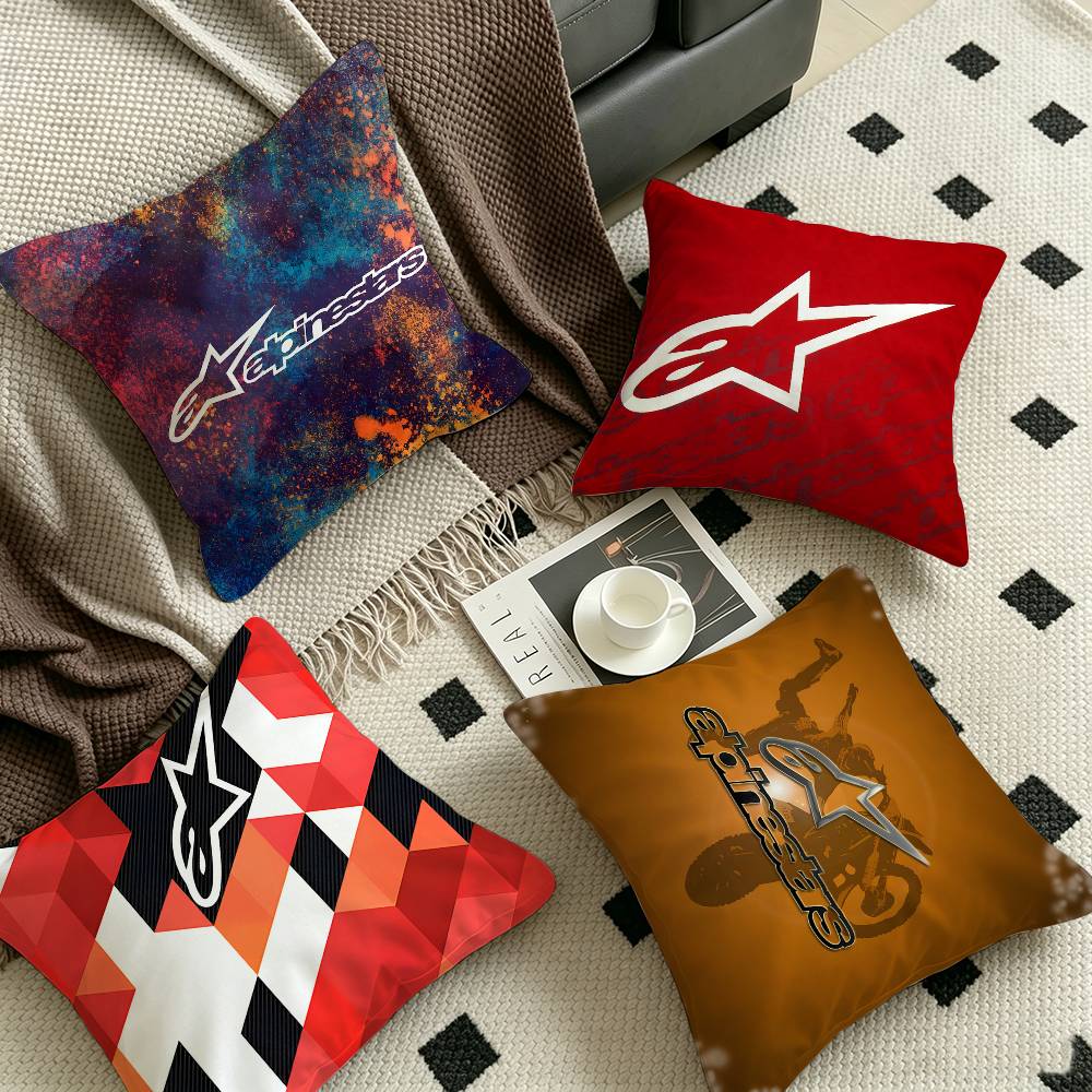 Home Textiles Logo - Fodera per cuscino con logo Alpinestars,