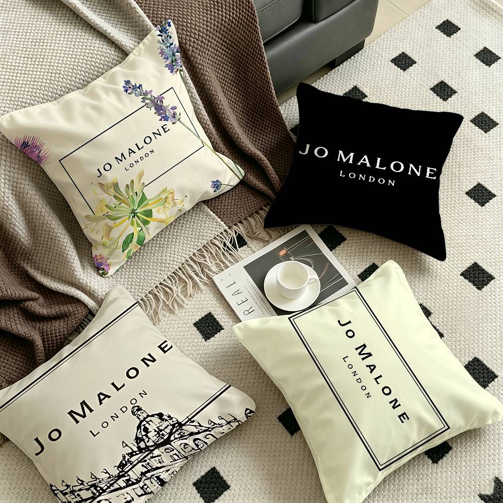 Home Textiles Logo - J-Jo M-Malone L-LOGO Fodera per cuscino