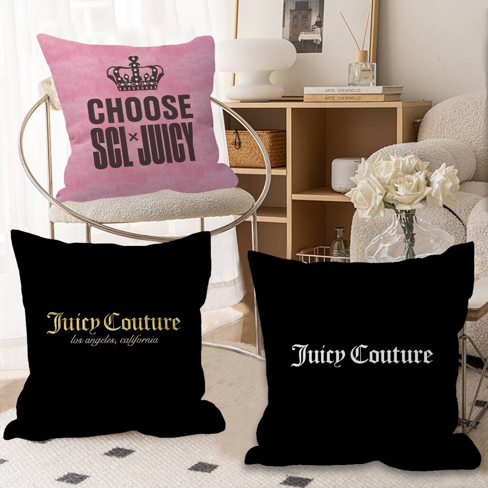 Home Textiles Logo - Logo J-Juicy C-CoutureS-S Federa per Cuscino