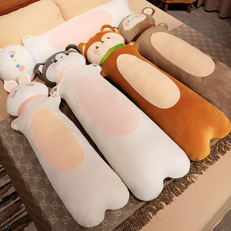 Bolster Pillow Long - 80/110/130CM carino morbido lungo volpe gatto
