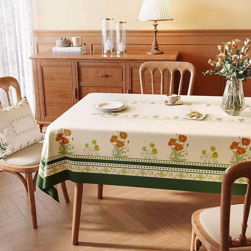 Home Textiles News - Tovaglia Americana Pastorale in PVC Impermeabile
