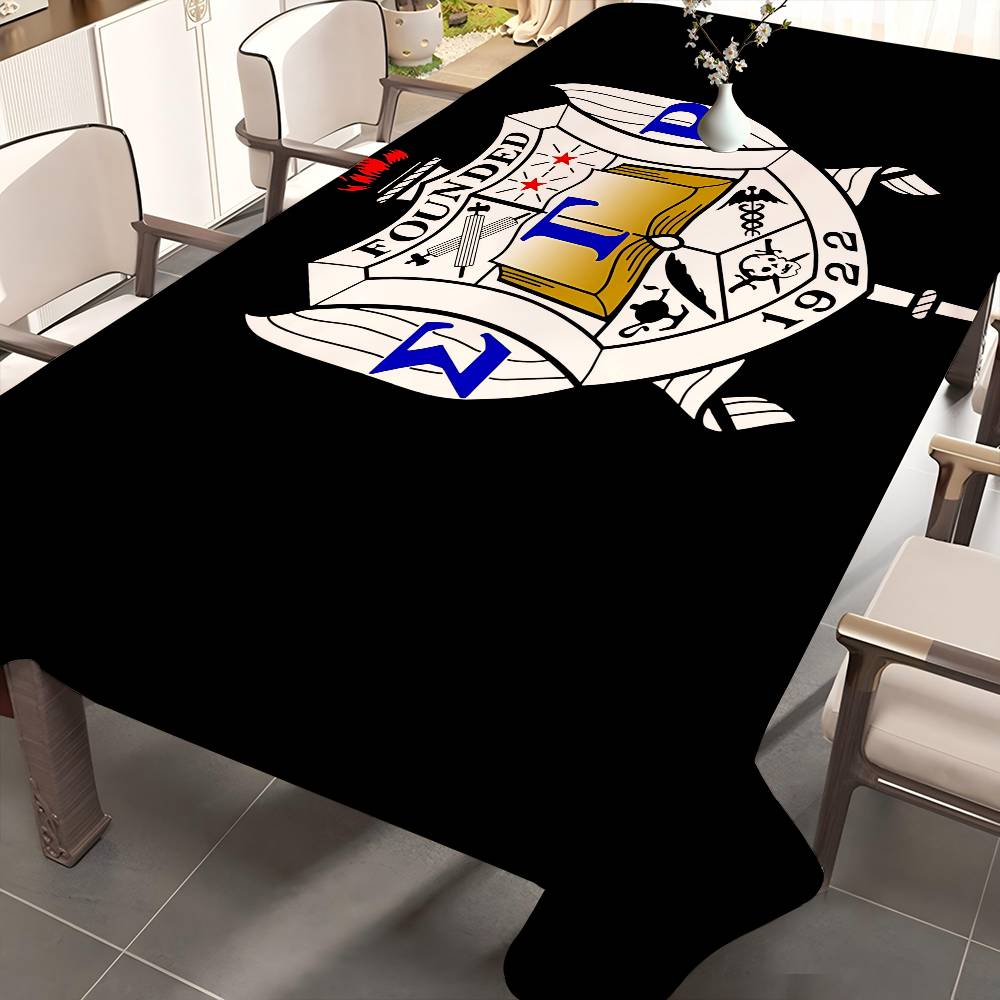 Home Textiles News - Tovaglia con logo Sigma Gamma Rho