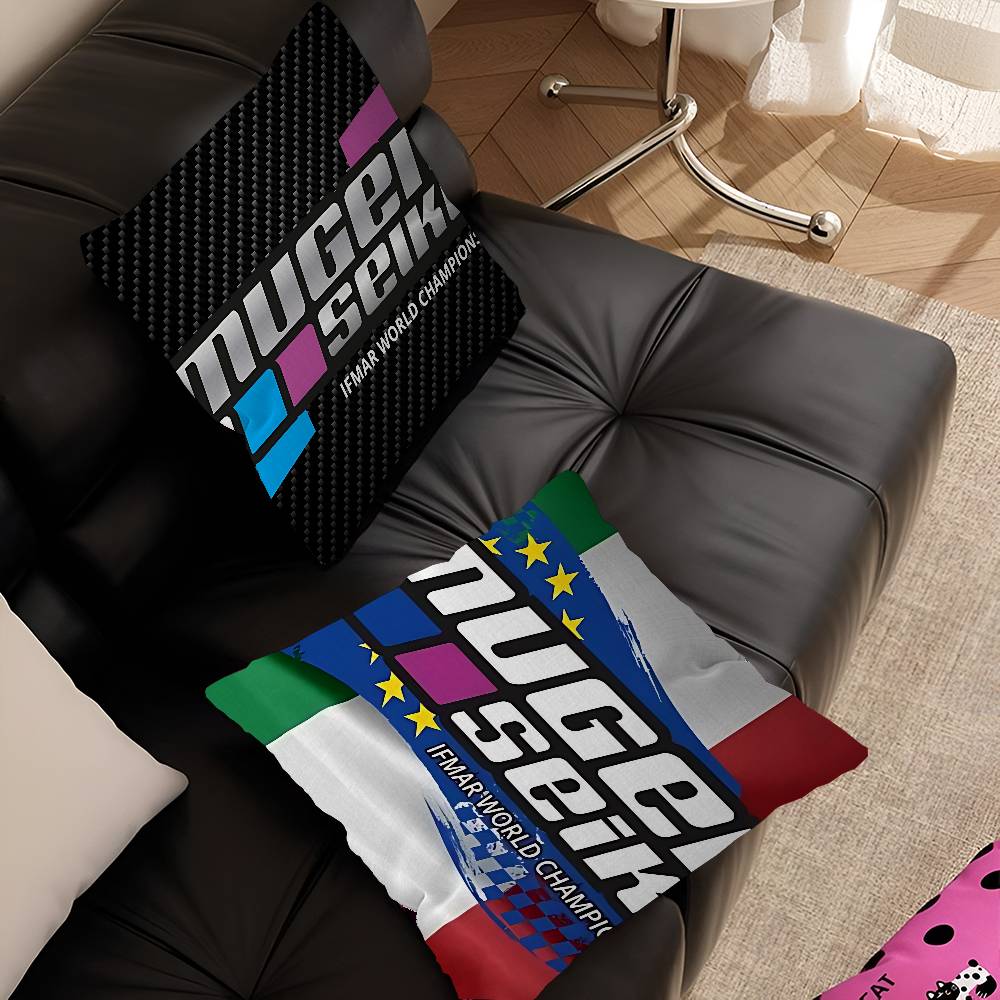 Home Textiles Logo - Federa per cuscino con logo Mugen