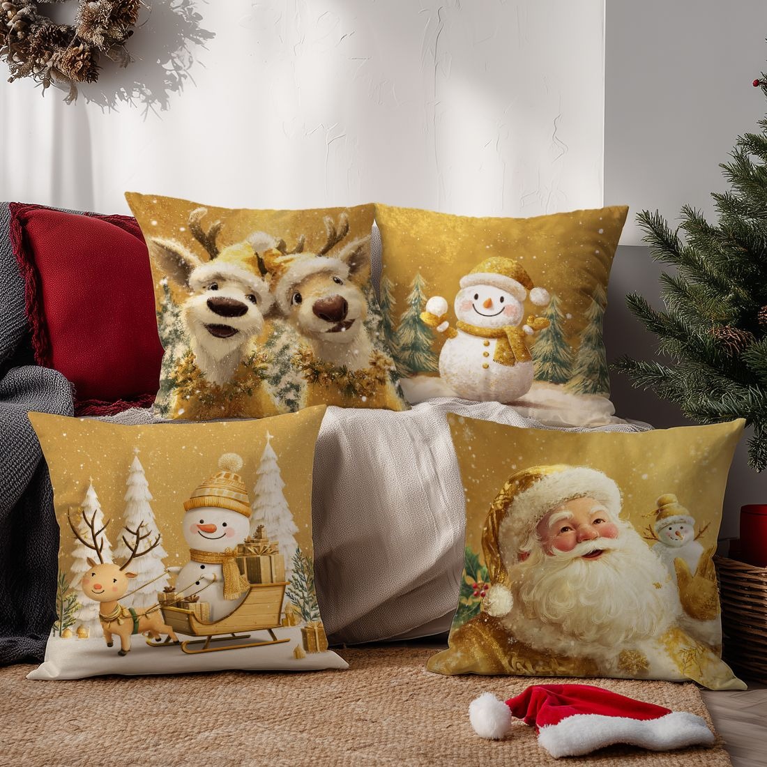 Fodere per cuscini natalizie:  - Home Textiles News recensione e prezzo