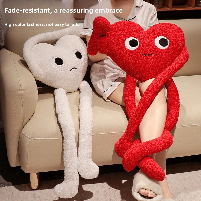 Cuscino Peluche a Forma di Cuo - Bolster Pillow Long recensione e prezzo