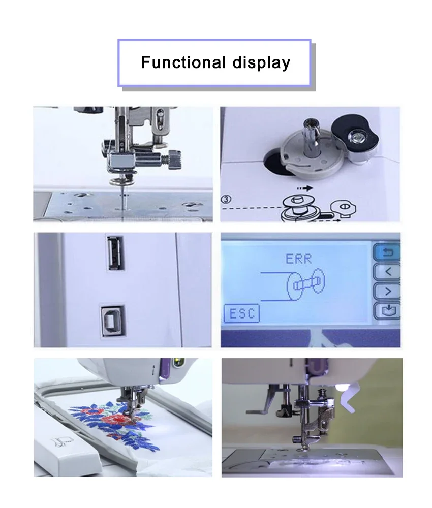 Macchina da Ricamo Digitale Pr - Home Textiles Logo recensione e prezzo
