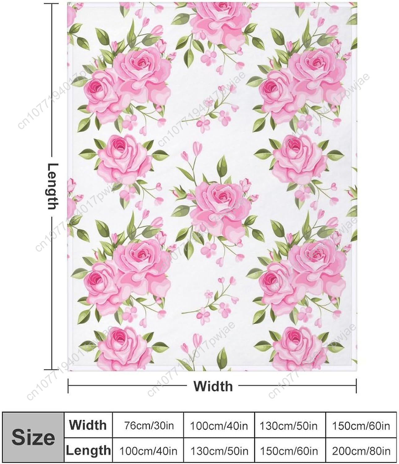 Coperta da tiro con fiori rosa - Home Textiles Towel recensione e prezzo