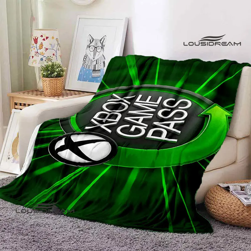 Coperta in pile con logo Xbox, - Home Textiles Logo recensione e prezzo