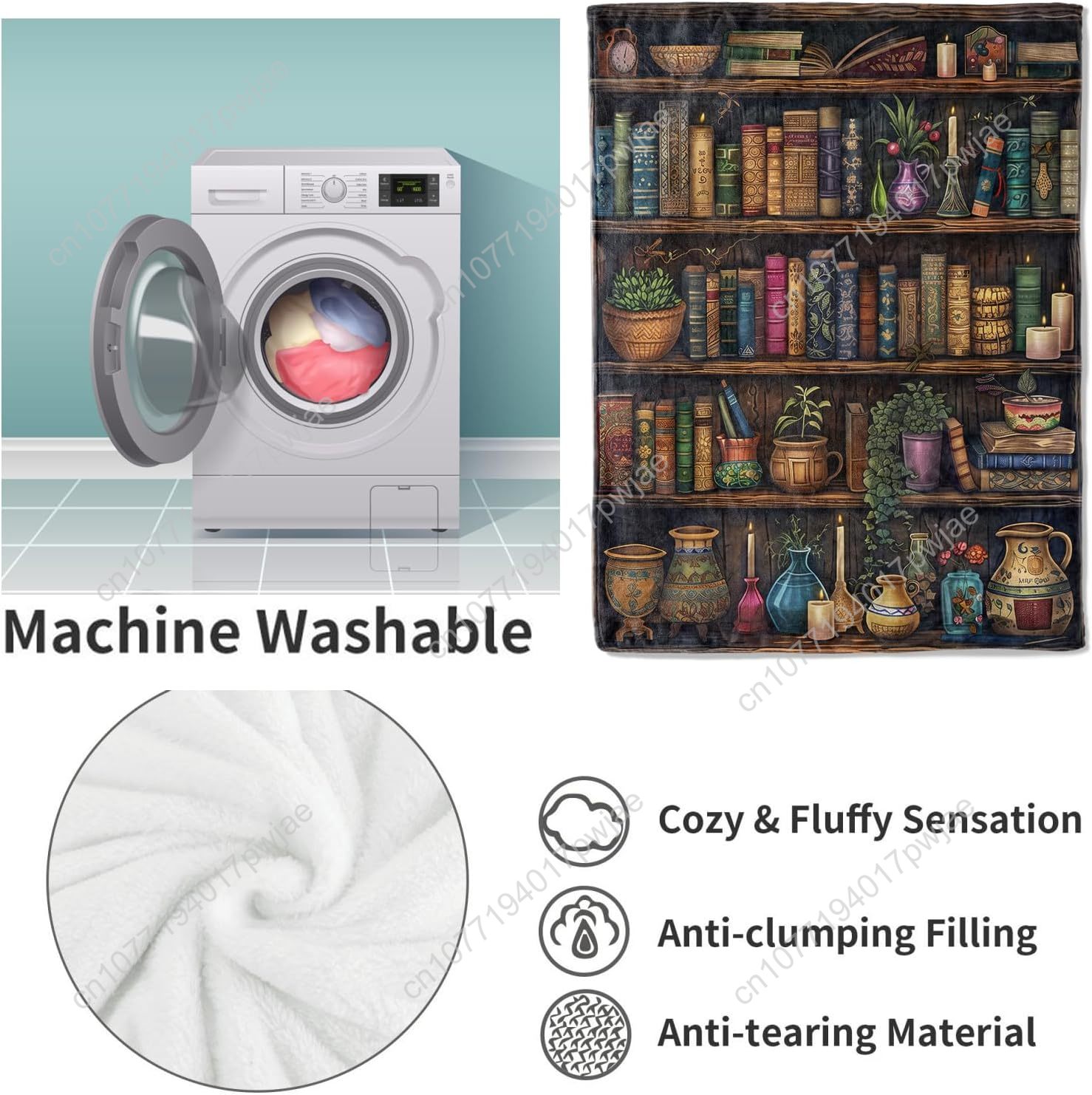 Coperta da scaffale vintage da - Home Textiles Towel recensione e prezzo