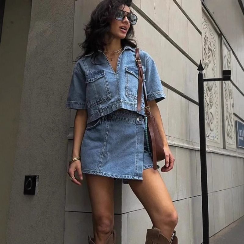 Completo da donna in denim a 2 - Quilt Cotton Summer recensione e prezzo