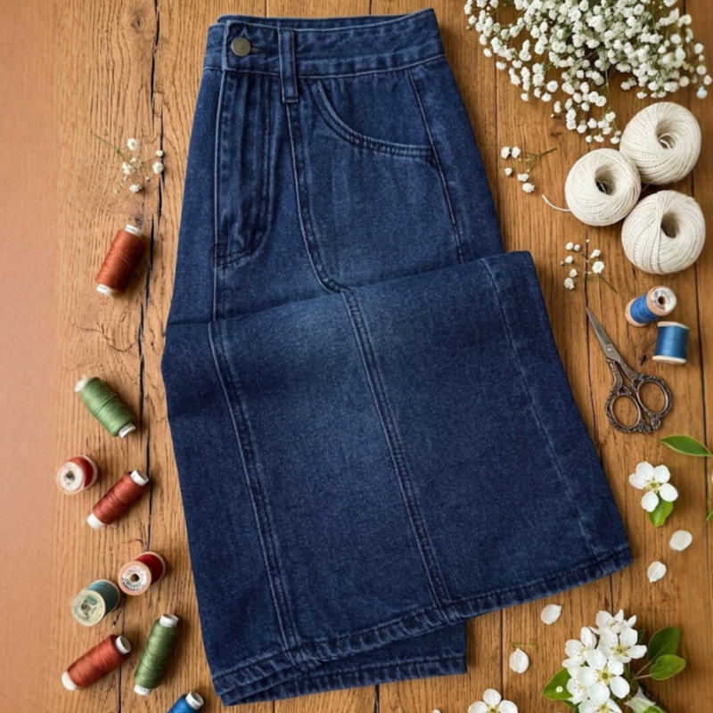 Gonna in denim da donna a vita - Quilt Cotton Summer recensione e prezzo