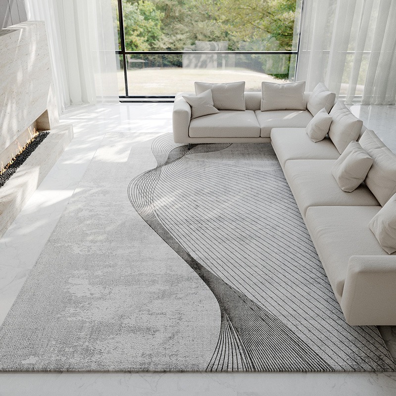 Tappeto astratto grigio chiaro - Luxury Home Textiles Usa recensione e prezzo