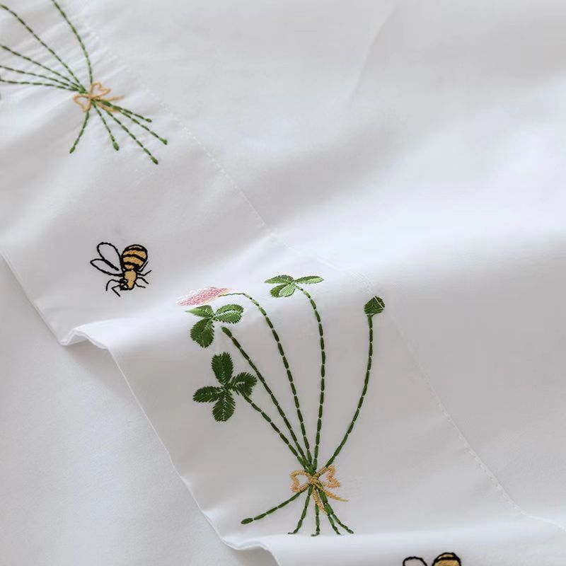 Lenzuolo bianco puro Lenzuola  - Luxury Home Textiles Usa recensione e prezzo