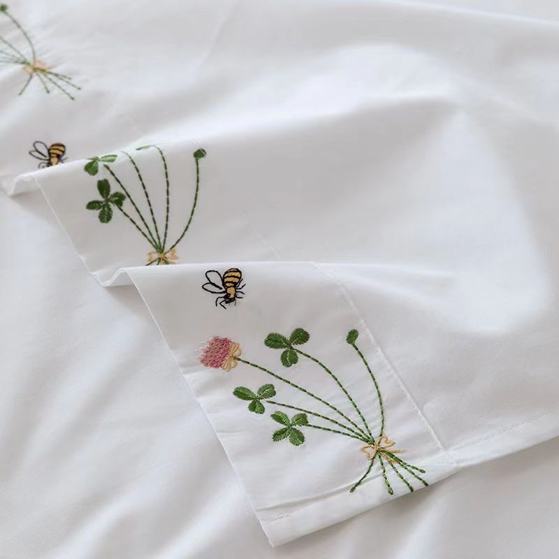 Lenzuolo bianco puro Lenzuola  - Luxury Home Textiles Usa recensione e prezzo