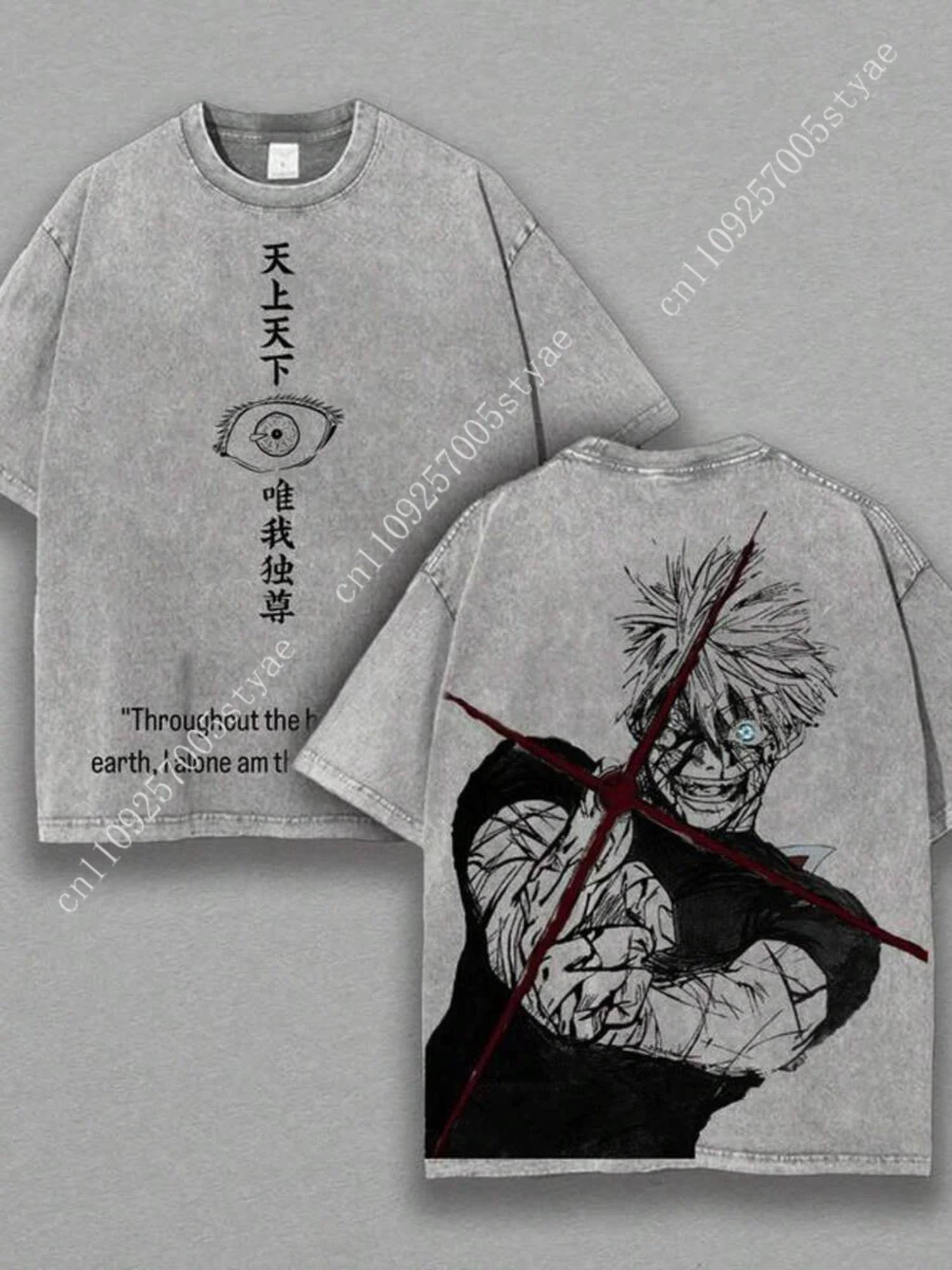 T-shirt Grafica Gojo Satoru, A - Quilt Cotton Summer recensione e prezzo