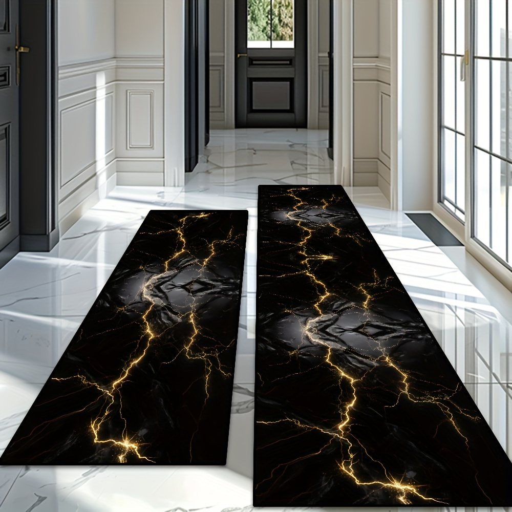 Tappeto VIKAMA in Marmo Nero e - Luxury Home Textiles Usa recensione e prezzo